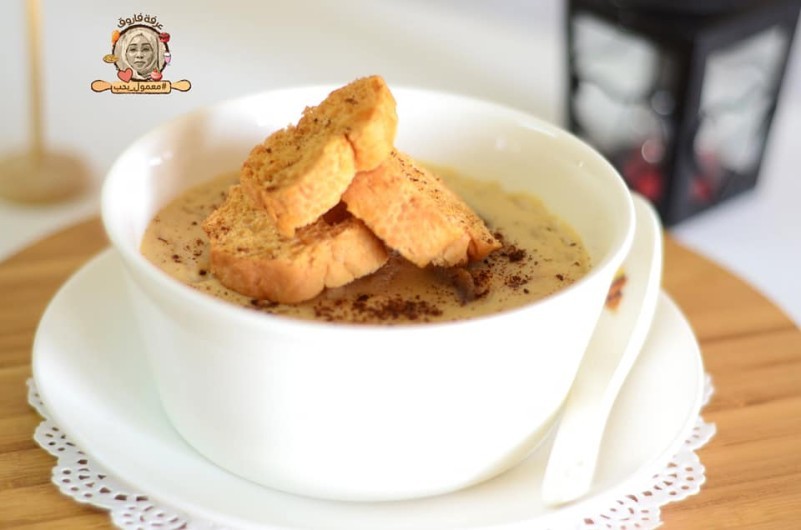 شوربة المشروم اللذيذة..