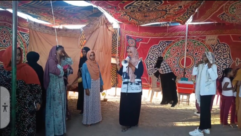 الإبداع والابتكار هما سلاح المرأة السودانية في مواجهة الحرب_شاهد بالفيديو جولة مهيرة بالهلالية