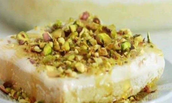 حلويات شرقية_ليالي لبنان بالقشطة والمستكة